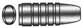 Bullet Mold,
.375" diameter, 264 grain pistol mold,
double cavity steel mold blocks,
by Lyman Bullet Mold,
.375" diameter, 264 grain pistol mold,
double cavity steel mold blocks,
by Lyman
